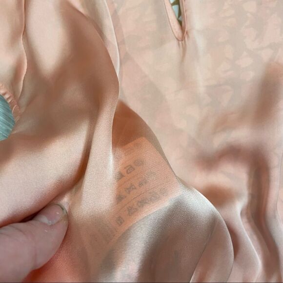 SISLEY Floral Satin Mini Summer Dress - Picture 9 of 9